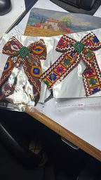 Navratri Bow hair Accessories (Pack of 2)